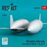 Reskit U48565 150 gallon underwing fuel tanks (2 pcs.) 1/48