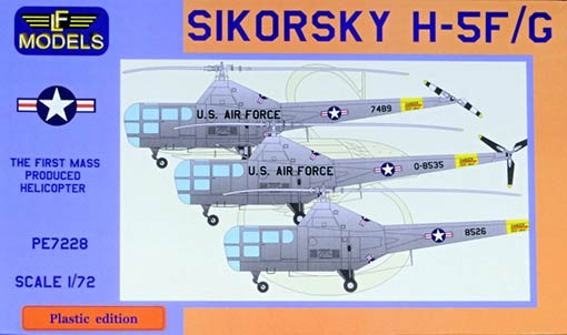 Lf Model P7228 Sikorsky H-5F/H-5G (3x camo) 1/72