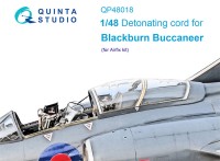 Quinta studio QP48018 Пирошнур для остекления Blackburn Buccaneer (Airfix) 1/48