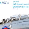 Quinta studio QP48018 Пирошнур для остекления Blackburn Buccaneer (Airfix) 1/48