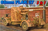 Dragon 6287 8.8 cm Flak 37 w/Flak artillery team 1/35