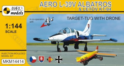 Mark 1 Models MKM-14414 Aero L-39V Albatros &amp; Letov KT-04 1/144