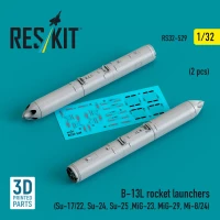 Reskit 32529 B-13L rocket launchers (2 pcs.) 1/32
