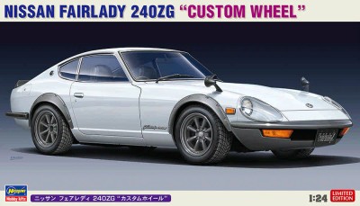 Hasegawa 20618 NISSAN FAIRLADY 240ZG &quot;CUSTOM WHEEL&quot; (Limited Edition) 1/24