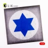Reskit S48034 Israel Roundel - Acrylic 3 mm (240x240) 1/48