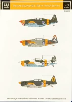 Sbs Model D72015 Decal M.S. 406 in Finnish service 1/72