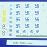 Sbs Model D72015 Decal M.S. 406 in Finnish service 1/72