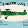 PH Model PHM-72105 1/72 Fokker C.V E (Luftwaffe)