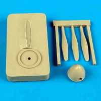 QuickBoost QB72166 Spitfire Mk.I de havilland propeller w/tool 1/72
