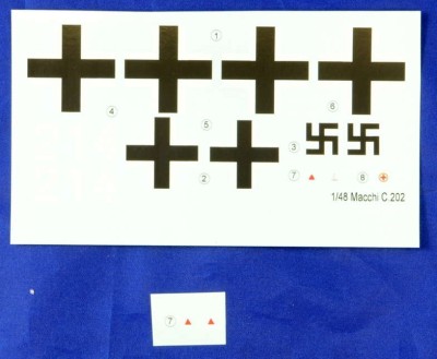 LF Model C3218 Decals Macchi C.202 Luftwaffe (P.C.M.) 1/32