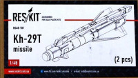 Reskit RS48-0101 Kh-29T (AS-14B 'Kedge') missile (2 pcs.) 1/48