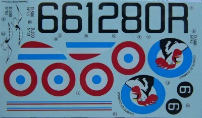 LF Model C72127 Decals D.500 over France (SMER/HELL) 1/72
