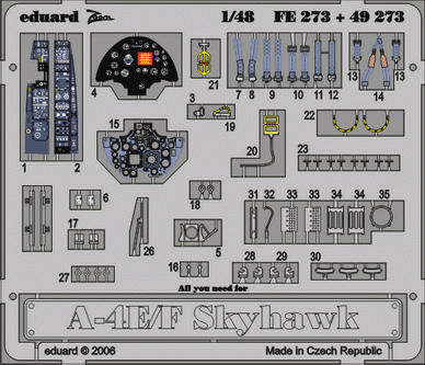 Eduard FE273 A-4E/F HAS