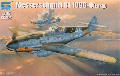 Trumpeter 02296 Немецкий истребитель Messerschmitt Bf 109G-6(Early) 1/32