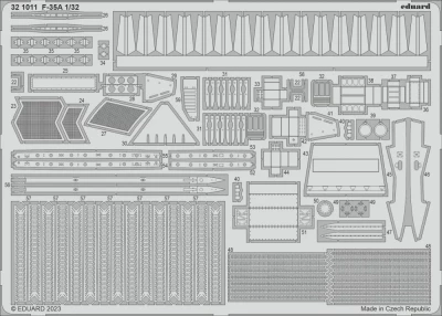 Eduard 321011 SET F-35A (TRUMP) 1/32