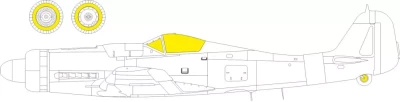 Eduard EX1178 Mask Fw 190D-9 TFace (MINA) 1/48