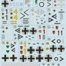 Print Scale 72-254 Messerschmitt Bf.109 F Aces 1/72