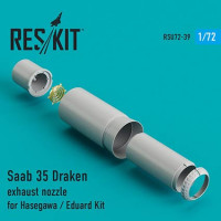 Reskit RSU72-0039 Saab 35 Draken exhaust nozzle (HAS/EDU) 1/72