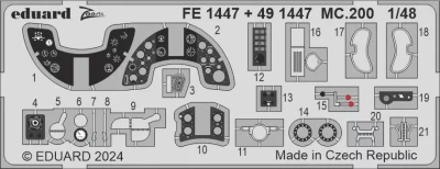 Eduard FE1447 MC200 (ITA) 1/48