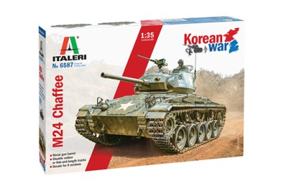 Italeri 06587 M24 Chaffee Korean War 1/35