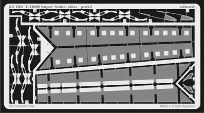 Eduard 32186 F-100D slats TRU