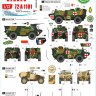 Star Decals 72-A1101 ISAF-Afghanistan # 2.Peacekeepers from France.Renault VAB, VAB Sanitaire, Panhard VBL 1/72
