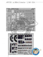 Eduard 49750 Ju 88A-5 interior 1:48