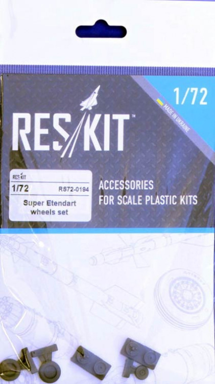 Reskit RS72-0194 Super Etendart wheels (ACAD,ITAL,HELL) 1/72