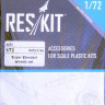 Reskit RS72-0194 Super Etendart wheels (ACAD,ITAL,HELL) 1/72