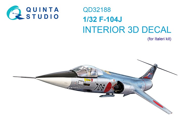 Quinta Studio QD32188 F-104J (Italeri) 1/32