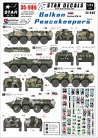 Star Decals STAR35986 Balkan Peacekeepers #2 - Soviet BTR-80 1/35