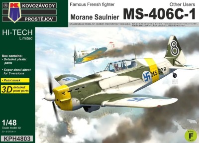 Kovozavody Prostejov H4803 MS-406C-1 Other Users (3x camo) HI-TECH 1/48