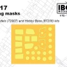 IBG Models M7206 Mi-17 Painting Mask set (IBG/HOBBYB) 1/72
