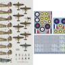 Dk Decals 48058 No.310 Sqn RAF Hurricanes CZ pilots (9x camo) 1/48