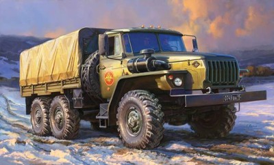 Звезда 3654 Урал-4320 1/35