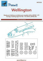 Peewit PW-M72150 1/72 Canopy mask Wellington (AIRFIX)
