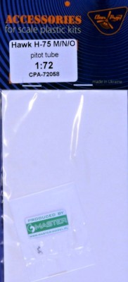 Clear Prop CPA72058 Hawk H-75 M/N/O Pitot tube (CL.PROP) 1/72