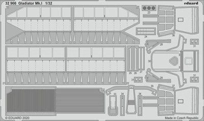 Eduard 32966 SET Gladiator Mk.I (ICM)