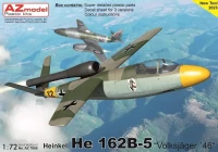 Az Model 78055 Heinkel He 162B-5 (3x camo) 1/72