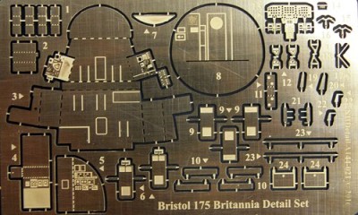 NH Detail NHA144021 Bristol Britannia 175 Series 300 detail set 1/144