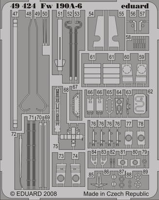Eduard 49424 Fw 190A-6 S.A. HAS