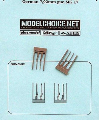 Aires 4083 German 7,92mm guns MG 17 1/48
