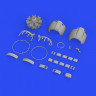 Eduard 648763 BRASSIN A6M2 engine complete PRINT (EDU) 1/48