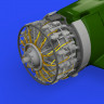 Eduard 648763 BRASSIN A6M2 engine complete PRINT (EDU) 1/48