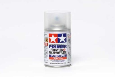 Tamiya 87152 Грунтовка, в аэрозольном баллоне, 100мл., для полипропилена, нейлона, FRP пластика