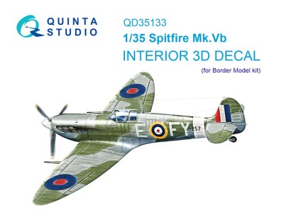 Quinta Studo QD35133 Spitfire Mk. Vb (Border model) 1/35