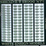 White Ensign Models PE 0729 IMPERIAL JAPANESE NAVY DOORS AND HATCHES (100+ IN 5 STYLES) 1/700
