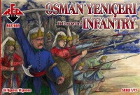 Red Box 72089 Osman Yeniceri infantry, 16-17th century 1/72