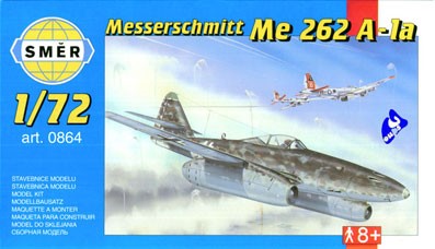 Smer 864 Мессершмитт Me 262 A 1/72