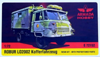 Armada Hobby E72152 ROBUR LO 2002 Kofferfahrzeug (resin k. w/ PE) 1/72